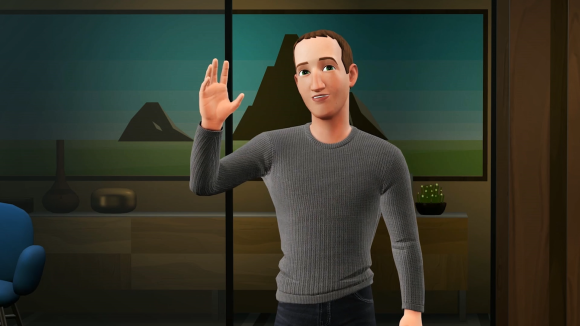 Mark Zuckerberg gjennomførte sin keynote på Meta Connect, både som seg selv og som sin egen avatar.